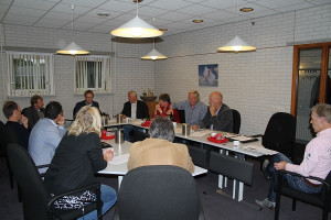 Friese PvdA Statenleden voeren bij SWA overleg over inzet NUON-gelden.