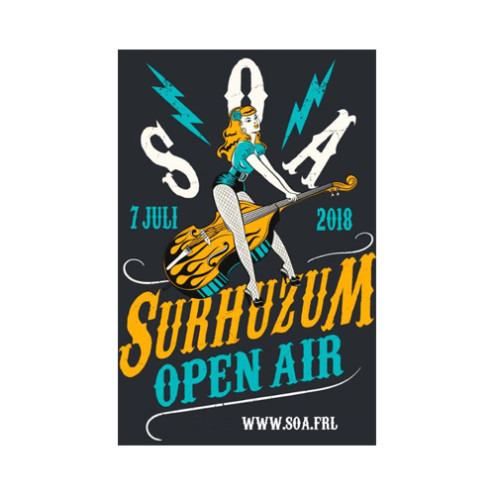 Surhuizum Open Air ontvangt cheque van de PvdA Achtkarspelen